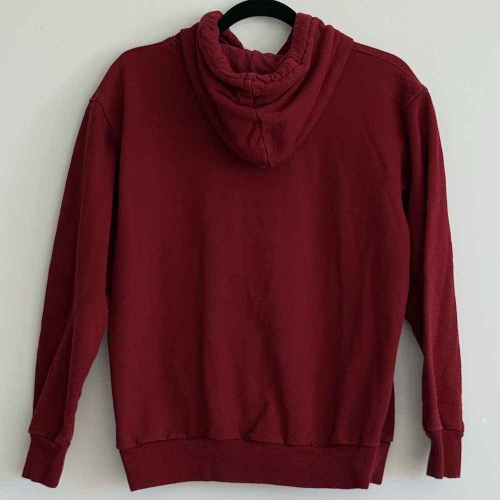 VTG Paris Hoodie authentic From Paris Women S‎ Red Heavyweight Travel France - Picture 3 of 9